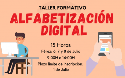 TALLER FORMATIVO «ALFABETIZACIÓN DIGITAL» EN FÉREZ