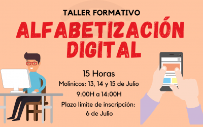 TALLER FORMATIVO «ALFABETIZACIÓN DIGITAL» EN MOLINICOS