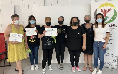 FIN DEL CURSO DE CONFECCIÓN DE FUNDA DE SOFÁ Y SILLÓN