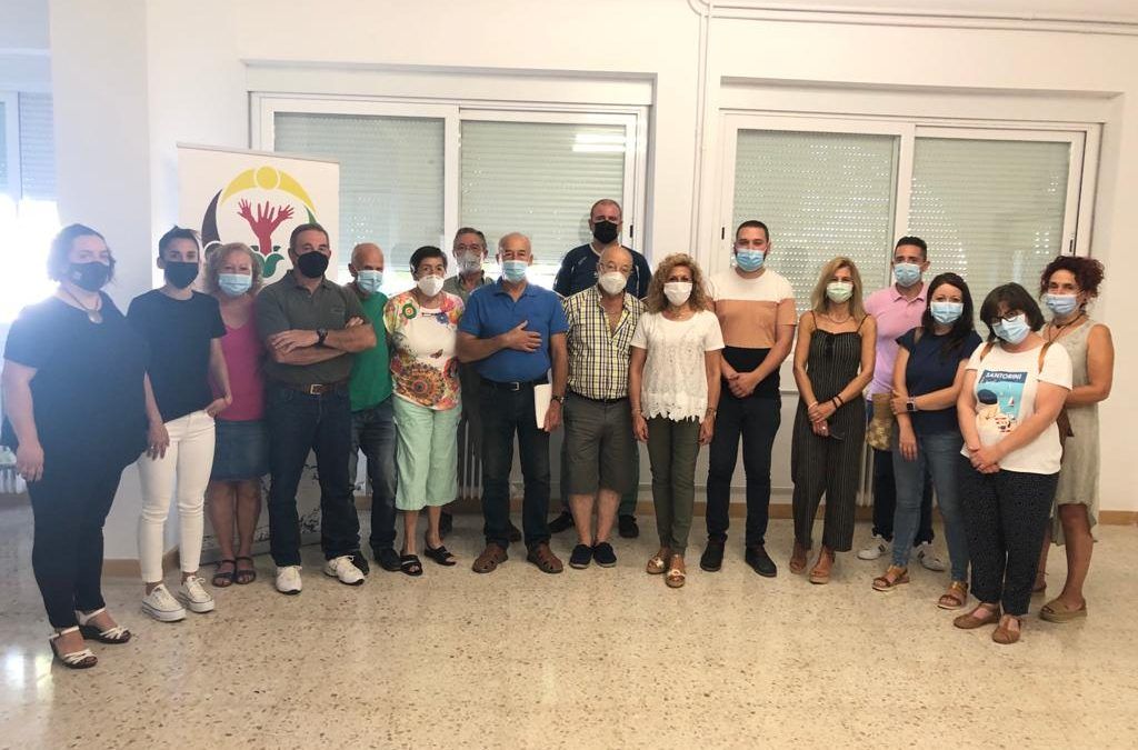 VISITA DE ANTONIA COLOMA, DELEGADA DE BIENESTAR SOCIAL POR ALBACETE.