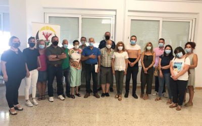 VISITA DE ANTONIA COLOMA, DELEGADA DE BIENESTAR SOCIAL POR ALBACETE.