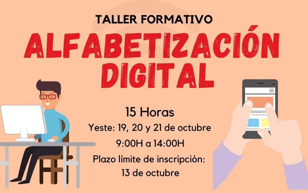 TALLER FORMATIVO ALFABETIZACIÓN DIGITAL EN YESTE