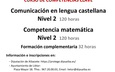 CURSO DE COMPETENCIAS CLAVE EN LIÉTOR