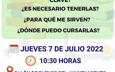 SESIÓN INFORMATIVA COMPETENCIAS CLAVE