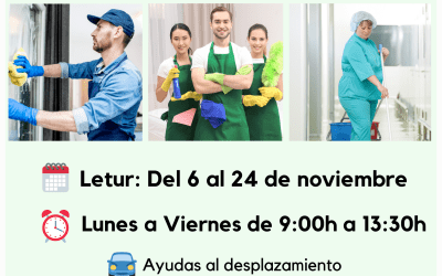 CURSO DE LIMPIEZA DE SUPERFICIES Y MOBILIARIO DE EDIFICIOS, LOCALES Y VÍA PÚBLICA